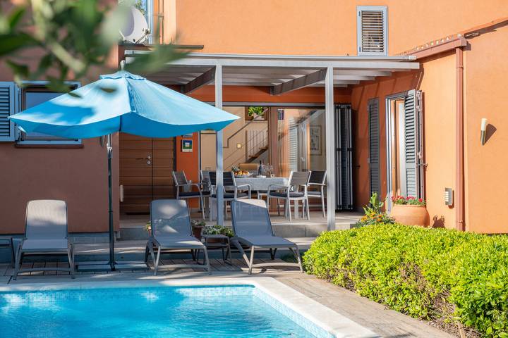 Villa für 5 Personen, mit Garten und Pool sowie Meerblick in Medulin - 2