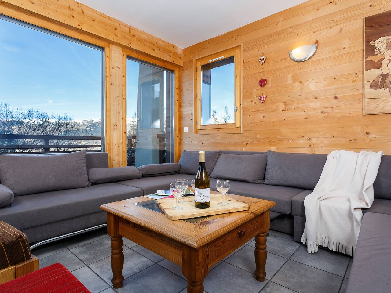 Chalet individual para 12 en Montgésin, tranquilo, cerca de pistas, con parking in La Plagne, Aime-la-Plagne