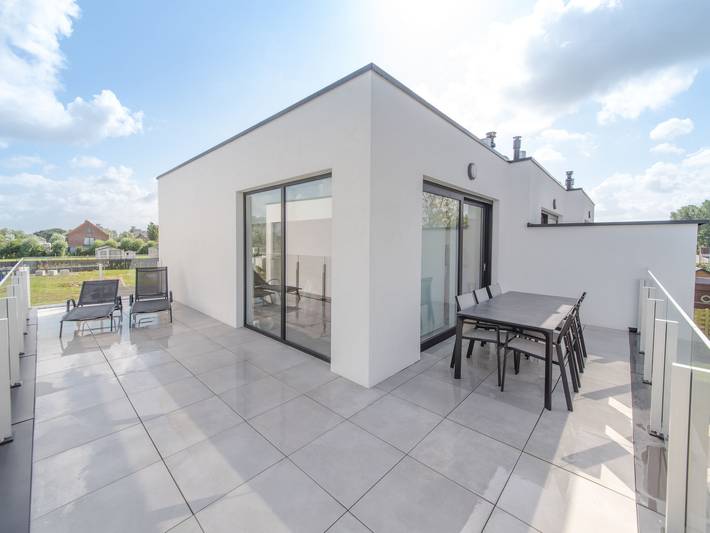 Ferienhaus für 4 Personen, mit Terrasse und Garten in Bredene