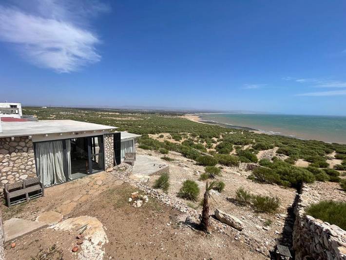 Maison de vacances pour 4 personnes, avec terrasse ainsi que vue et jardin, animaux acceptés