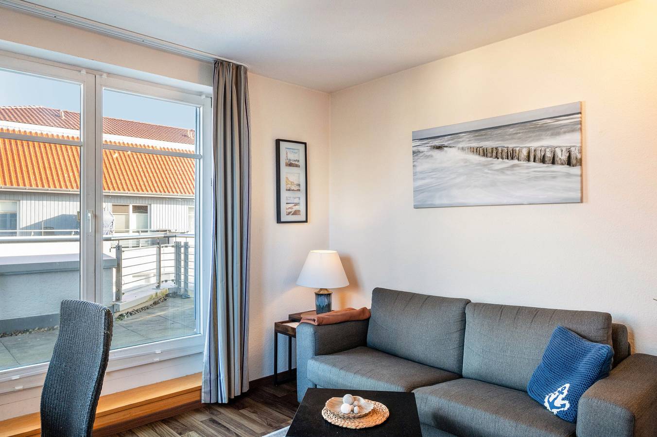 Appartement entier, Appartement 'Sonnendüne Im Dünenblick' avec vue mer, balcon et Wi-Fi in Ostseebad Boltenhagen, Boltenhagen