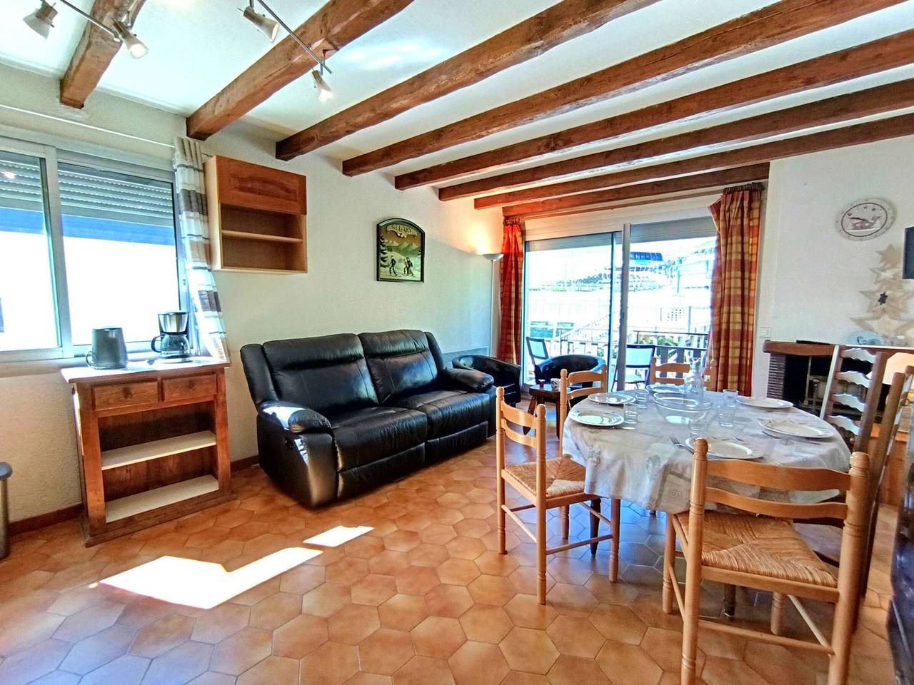 Appartement entier, Appartement 8 pers. à Saint-Lary-Soulan, Pieds des Pistes, Balcon Sud-Ouest, Équipé, Linge & Ménage in Saint-Lary-Soulan, Parc national des Pyrénées