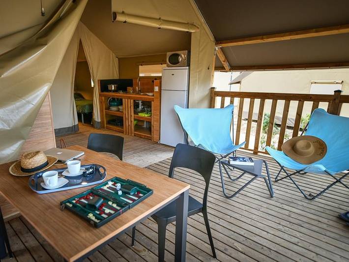 Lodge für 4 Personen, mit Kinderpool in Bormes-les-Mimosas - 4