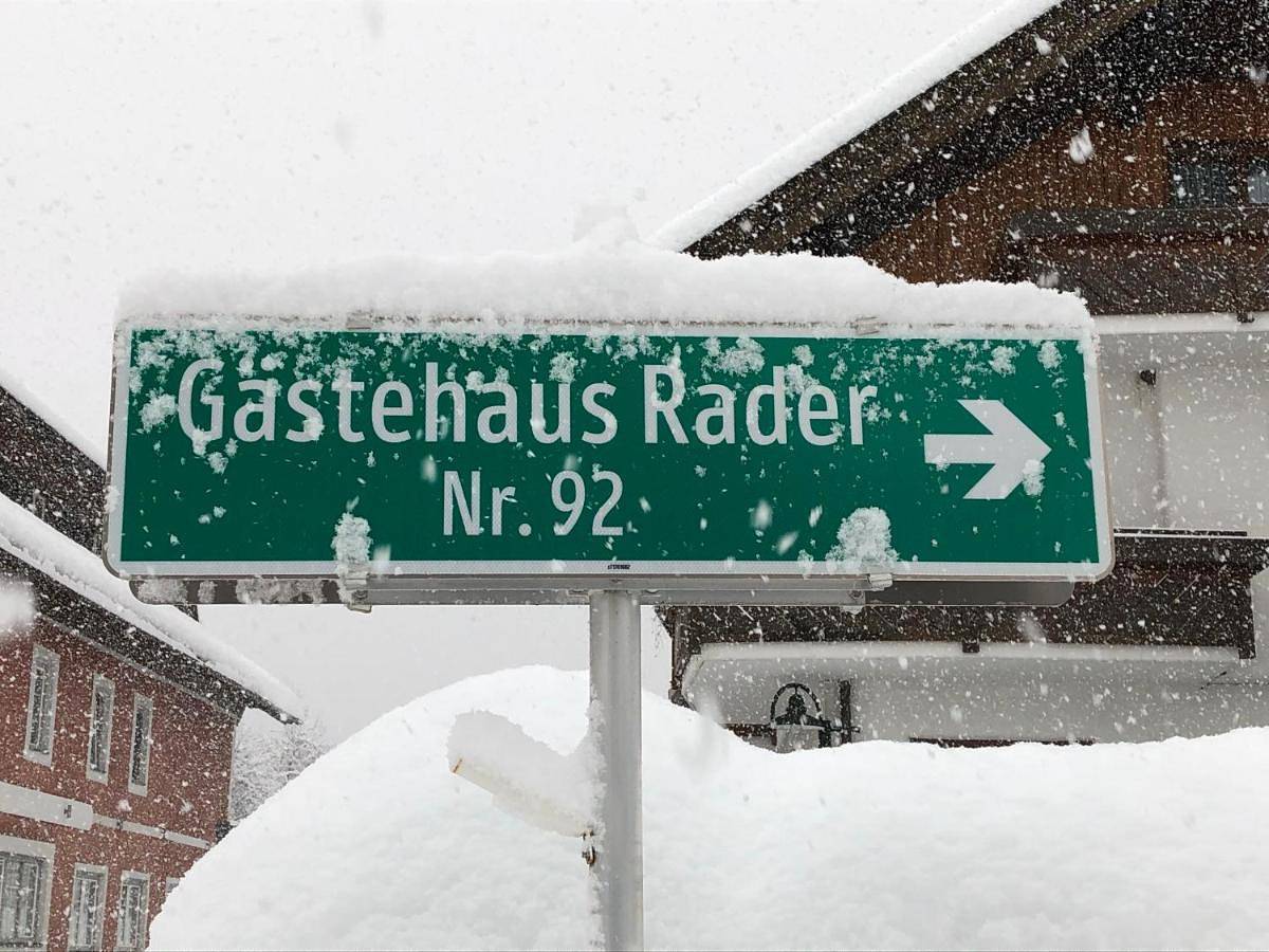 Ganze Wohnung, Gästehaus Rader in Gailtaler Alpen, Gitschtal