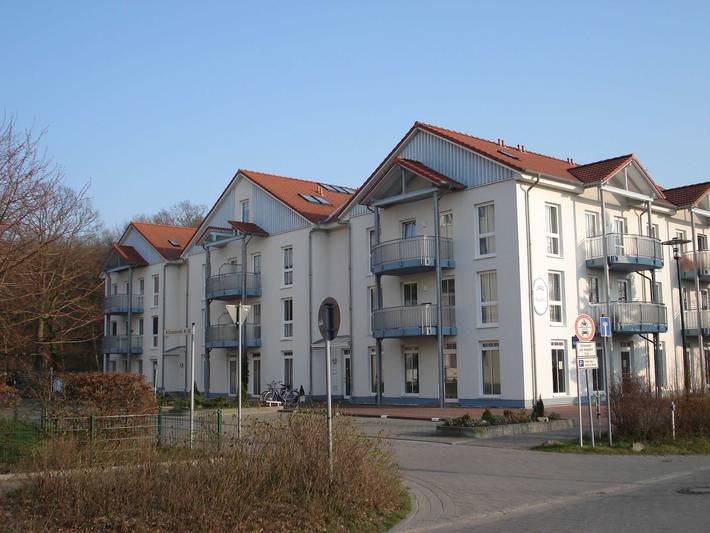 Ferienwohnung für 3 Personen, mit Garten und Balkon in der Rostocker Heide
