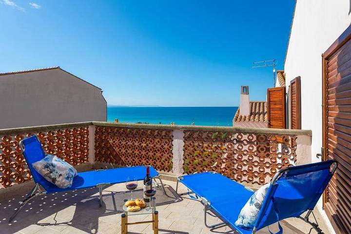 Appartement de vacances pour 4 personnes, avec vue et balcon
