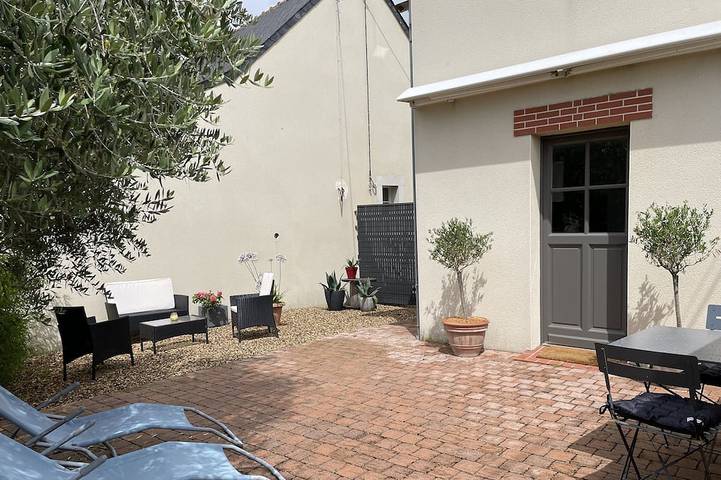 Location de vacances pour 2 personnes, avec terrasse et jardin à Chambellay - 4