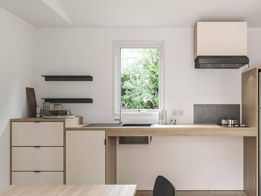 Camping Porte de Provence - Mobilhome 4 personnes - Confort 2 chambres 4 personnes clim Pmr in Mirmande, Région de Valence