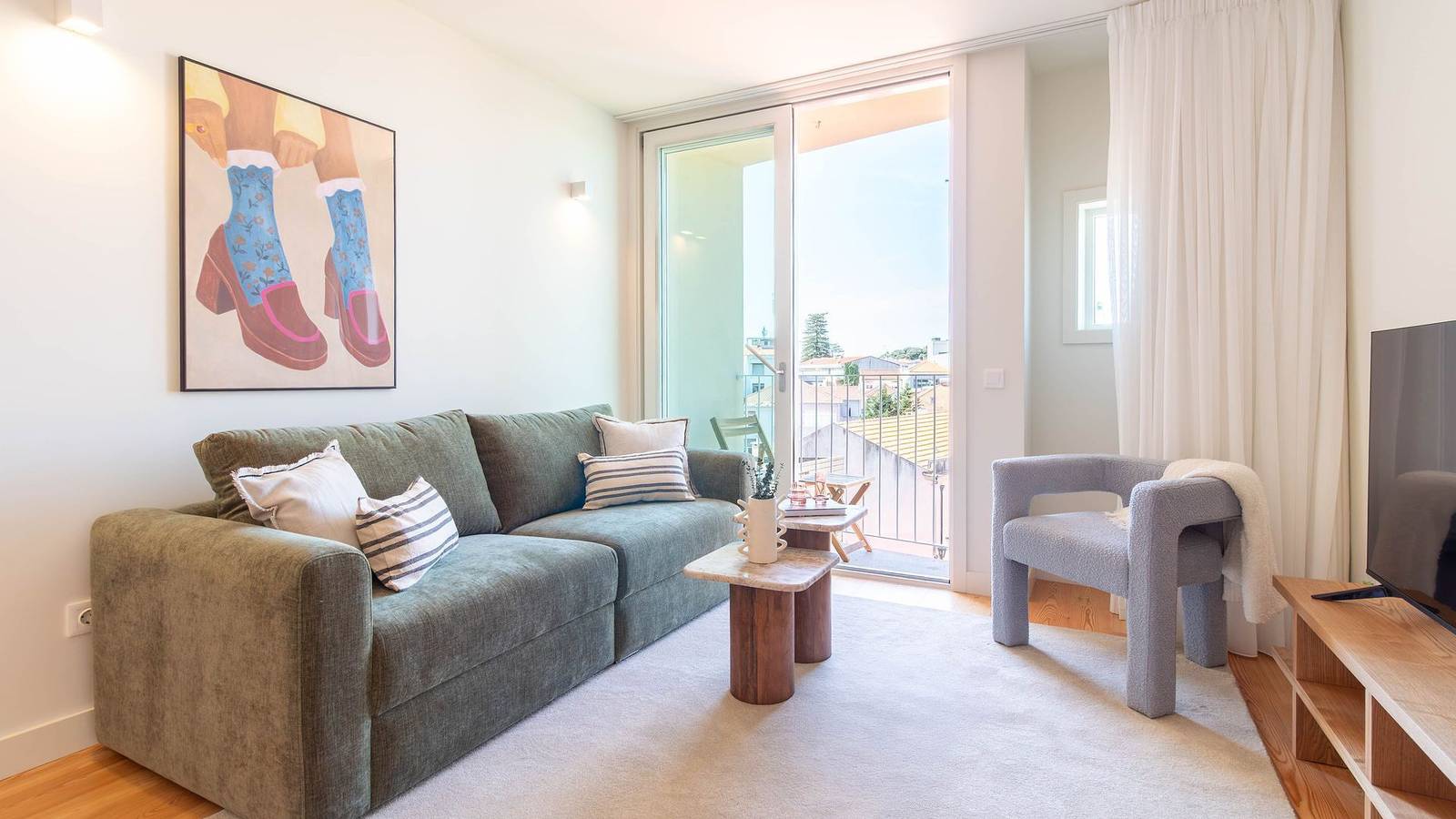 Apartamento entero, Apartamento de vacaciones para 2 personas con balcón in Cedofeita, Distrito de Porto