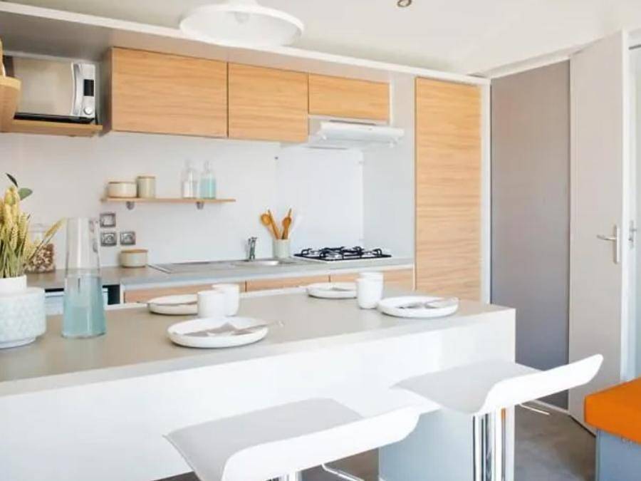 Camping Noix de Pecan'y - Mobilheim 4 personen - Klimaanlage – Super Premium 2 Ch / 2 Sde E in Le Buisson-de-Cadouin, Périgord Noir