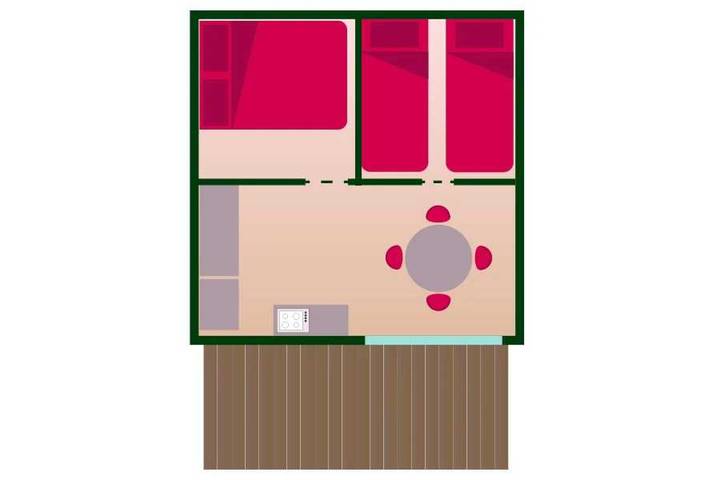 Tente pour 4 personnes dans l' Aveyron - 4