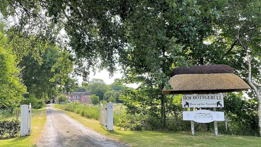 Ferienwohnung für 4 Personen, mit Garten, mit Haustier in Nolde Museum