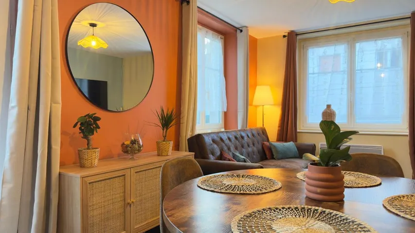 Apartamento de vacaciones para 4 personas, con jardín y vistas - 1