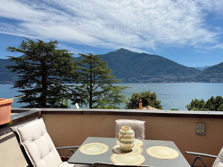 Ferienwohnung für 6 Personen, mit Terrasse und Seeblick in Comune di San Siro - 3