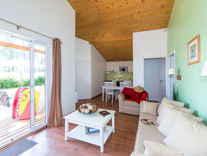 Appartement entier, Les Cottages du Lac T2 Tradition in Parentis-en-Born, Côte d’Argent