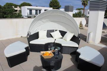 Chalet pour 9 personnes, avec vue et jardin, animaux acceptés à Cambrils