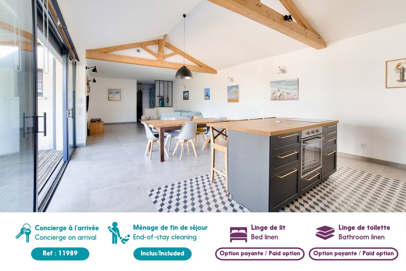Superbe maison pour 8 - Les Conches in Longeville-sur-Mer, Vandea