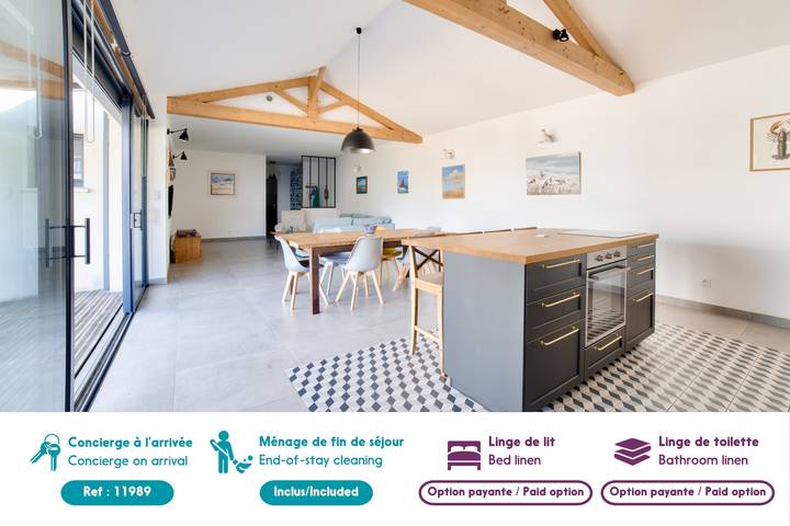 Superbe maison pour 6 adultes/2 enfants in Longeville-sur-Mer, Vendée