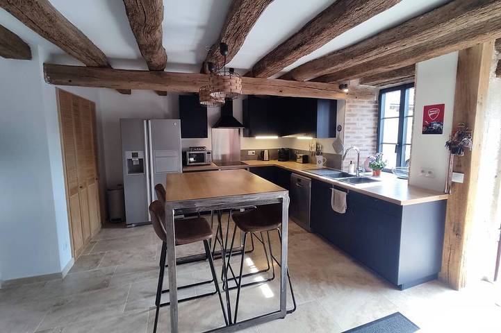 Location de vacances pour 6 personnes, avec terrasse, animaux acceptés dans Villerbon