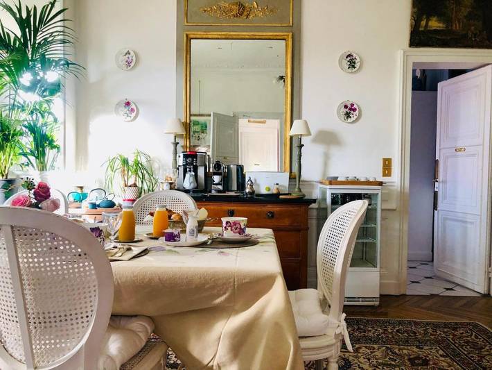 Chambre d’hôte pour 2 personnes, avec vue et jardin à Rouen - 4