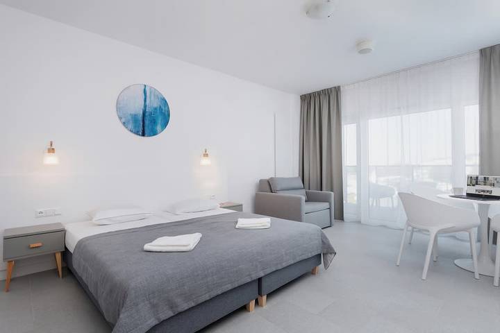 Apartament wakacyjny dla 3 osób, z Ogród w Międzyzdroje