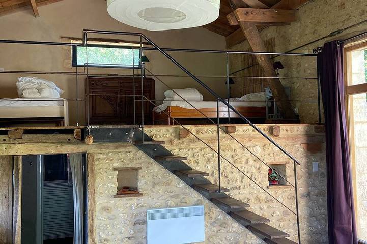 Location de vacances pour 10 personnes, avec jardin, animaux acceptés à Bourrou - 3