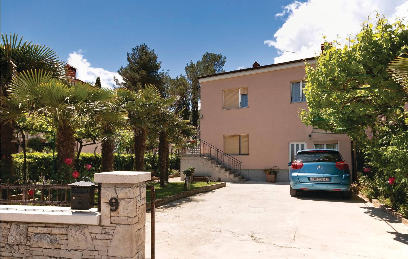 Ganze Ferienwohnung, Ferienwohnung für 5 Personen mit Terrasse in Valbandon, Fazana