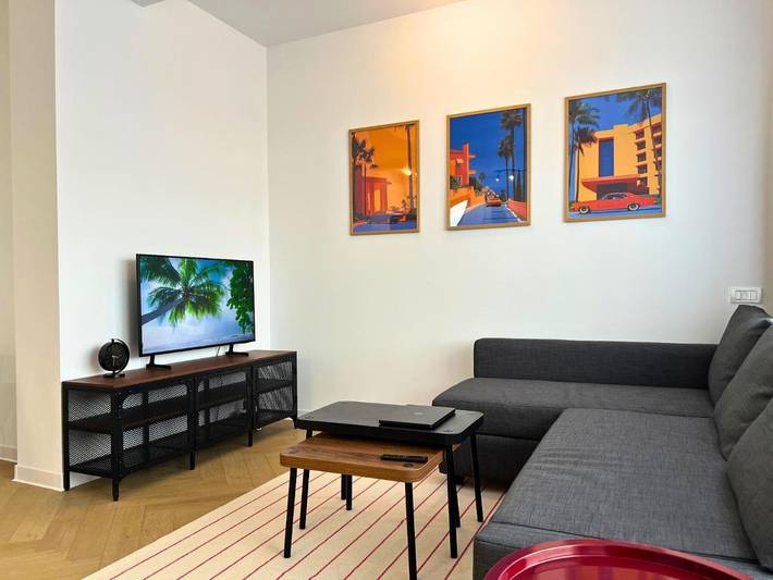 Appartement de vacances pour 4 personnes, avec Balcon et Terrasse dans Năvodari