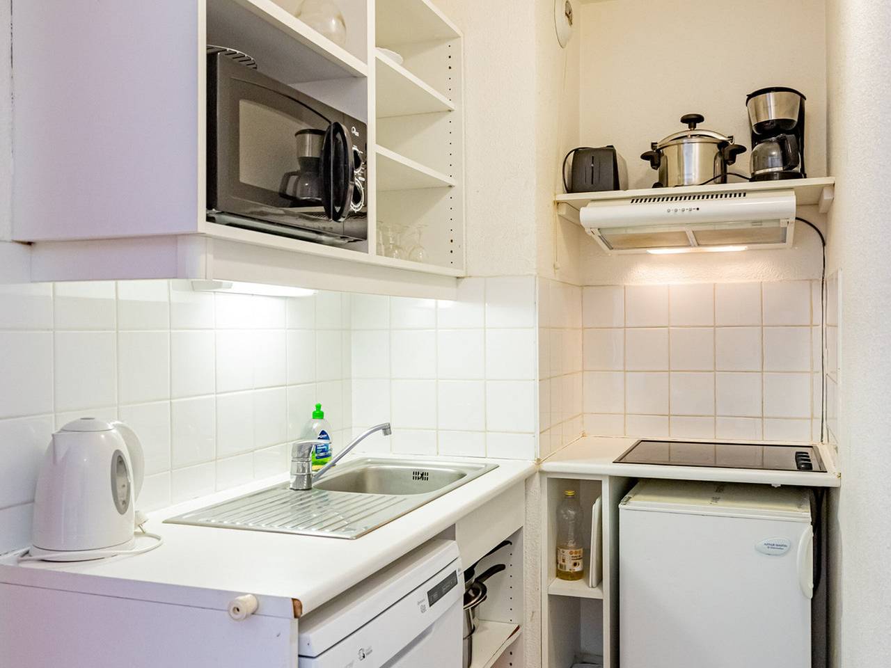 Ganze Wohnung, Helle Wohnung in St-François-Longchamp, 2 Schlafzimmer, direkt an der Piste, 6 Pers. in Saint-François-Longchamp, Le Grand Domaine