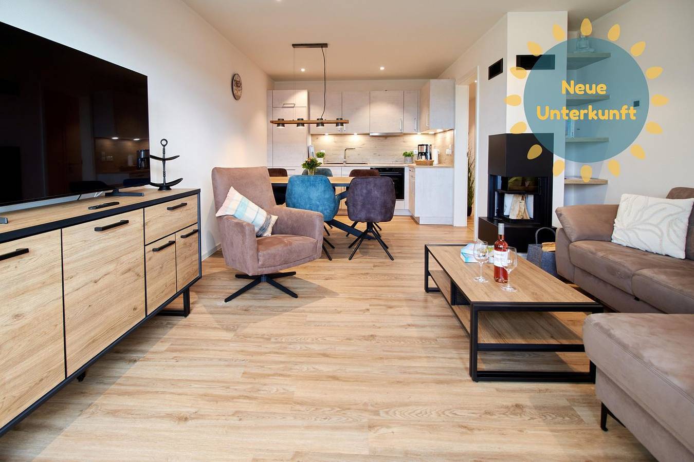 Ganze Wohnung, Ostseehorizont – Penthouse. Sauna. Dachterrasse. in Kellenhusen, Ostholstein