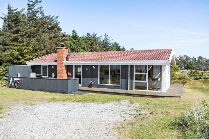 Feriehus for 6 personer, med Terrasse i Vorupør
