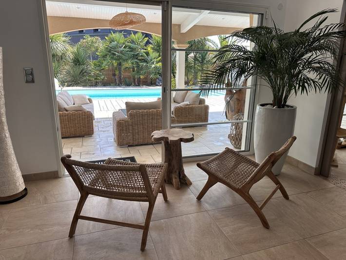 Location de vacances pour 2 personnes, avec piscine ainsi que jardin et jacuzzi à Biscarrosse - 4