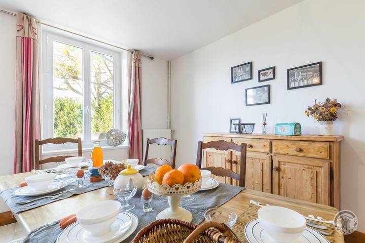 Gîte pour 6 personnes, avec jardin à Anneville-en-Saire - 4