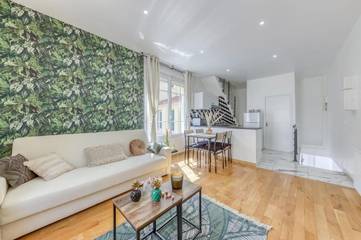 Gîte pour 6 personnes, avec balcon et jardin à Écouen