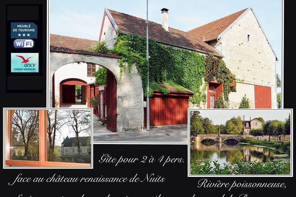El Huchier Lodge fue diseñado con la comodidad necesaria para 2-4 personas. in Nuits, Región de Avallon