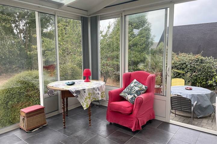 Maison de vacances pour 4 personnes, avec balcon et jardin, animaux acceptés