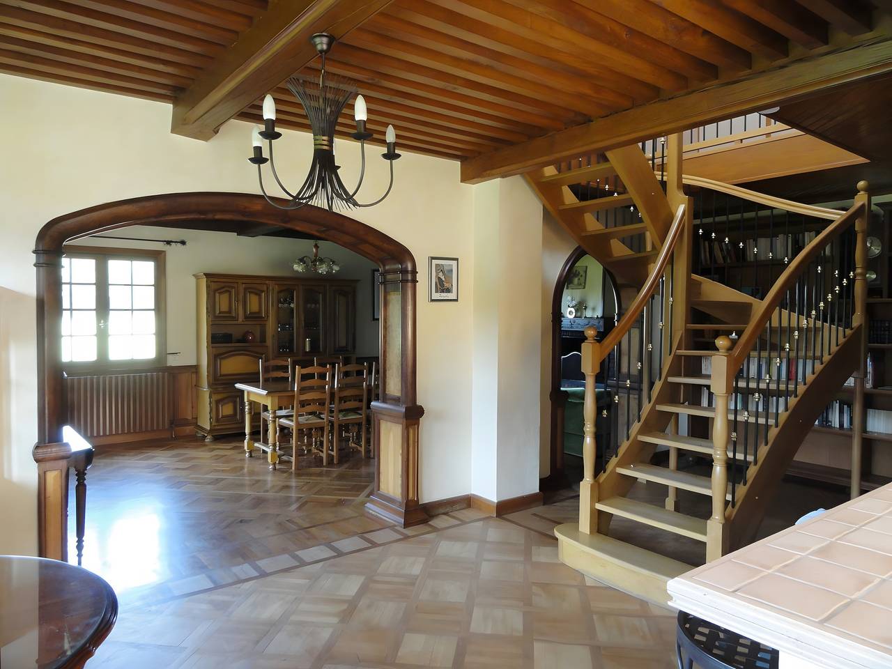 Vakantiehuis 'Gite Du Moulin De Veyriat' met gedeelde tuin, balkon en wifi in Lescheroux, Bourg-en-Bresse en omgeving