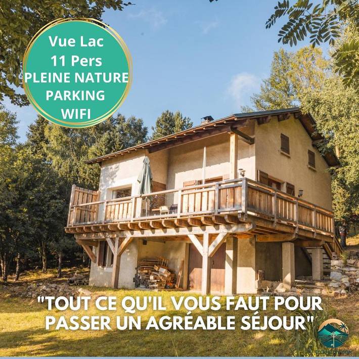 Gîte pour 11 personnes, avec jardin ainsi que terrasse et vue sur le lac, animaux acceptés à Réal - 2