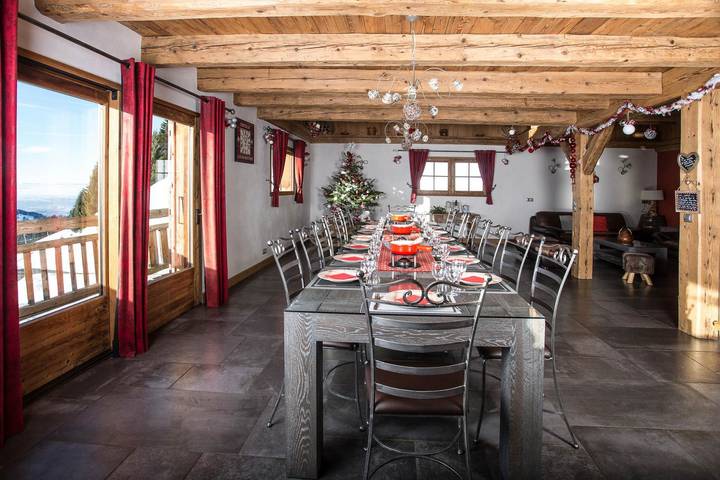 Gîte pour 15 personnes, avec terrasse ainsi que sauna et jacuzzi, animaux acceptés à Villard-sur-Doron - 2