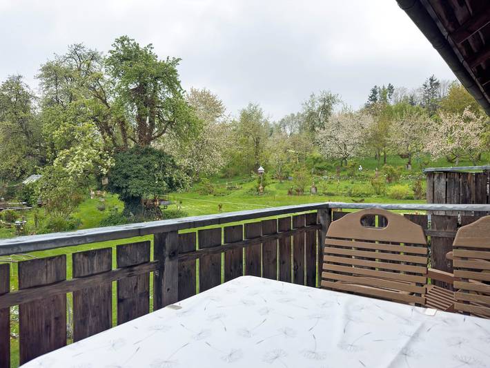 Hel lejlighed, Apartment 'Storchennest' with Shared Garden, Balcony and Wi-Fi in Ostrach, Region Bodensee-Oberschwaben