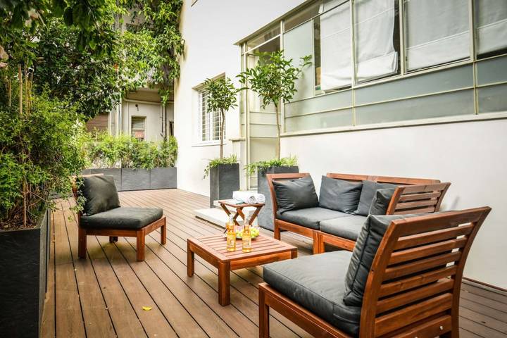 Gîte pour 2 personnes, avec balcon, adapté aux familles à Tel Aviv - 3