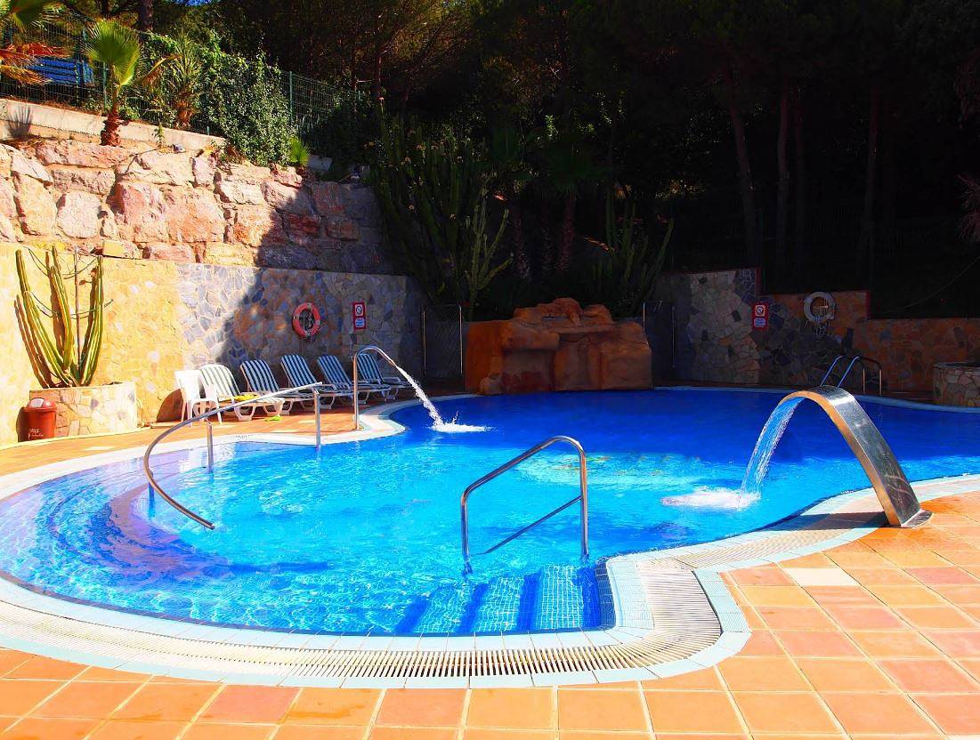 Camping Bonavista Mobilehome Happy Premium für 6 Personen in Calella, Costa del Maresme