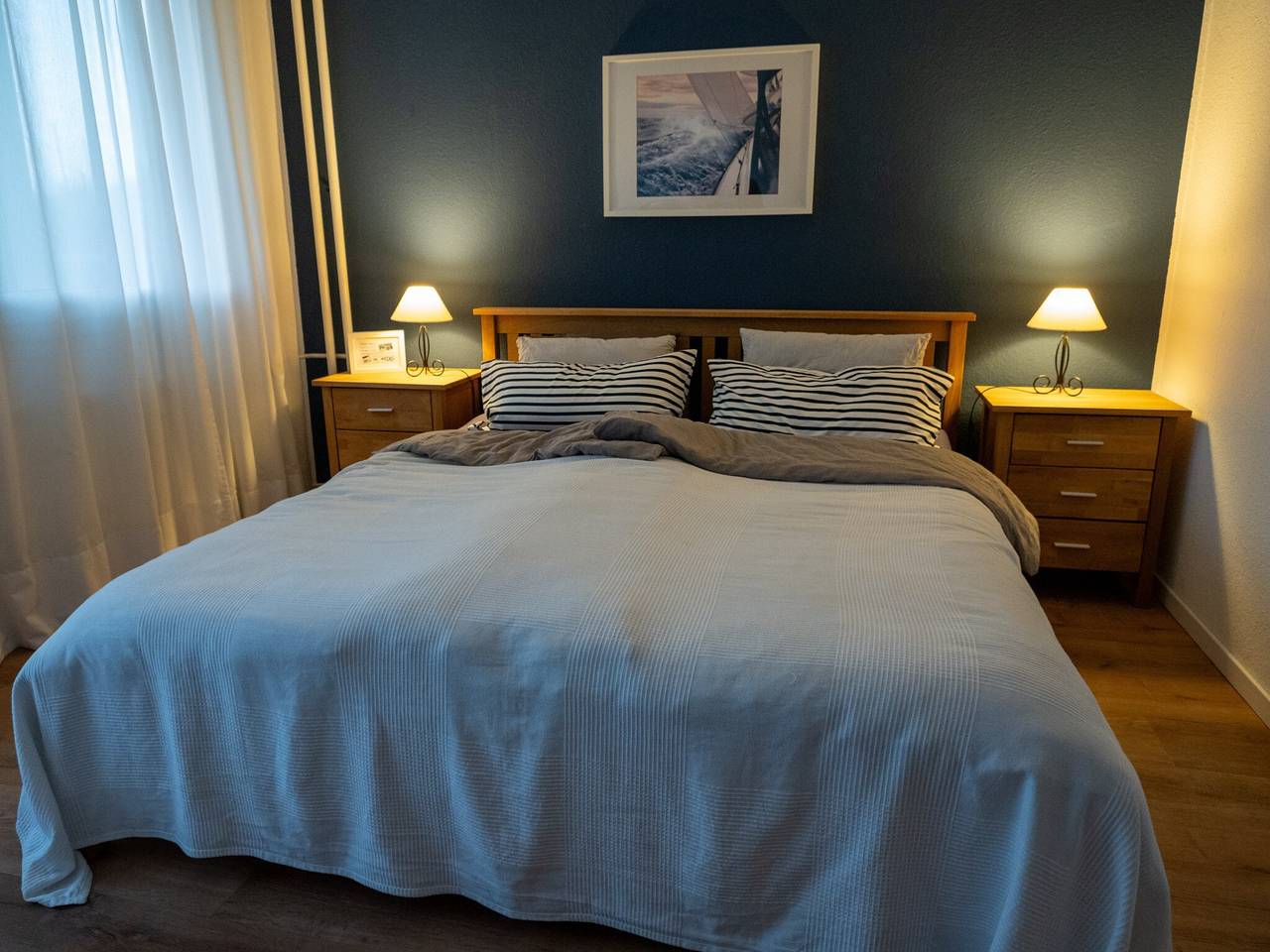 Studio Appartement 'Ferienwohnung Möwennest' met Uitzicht op Zee, Balkon en Wi-Fi, foto 12