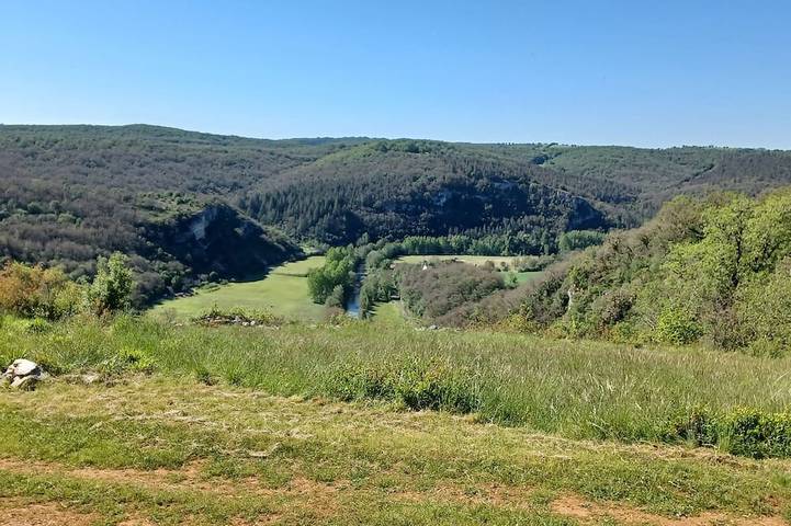 Location de vacances pour 4 personnes, avec Jardin à Sauliac-sur-Célé