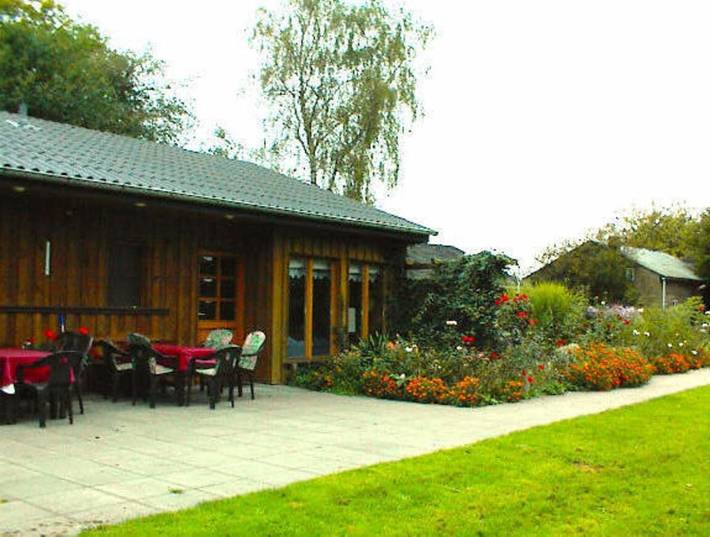 Ferienhaus für 5 Personen, mit Terrasse und Garten sowie Sauna