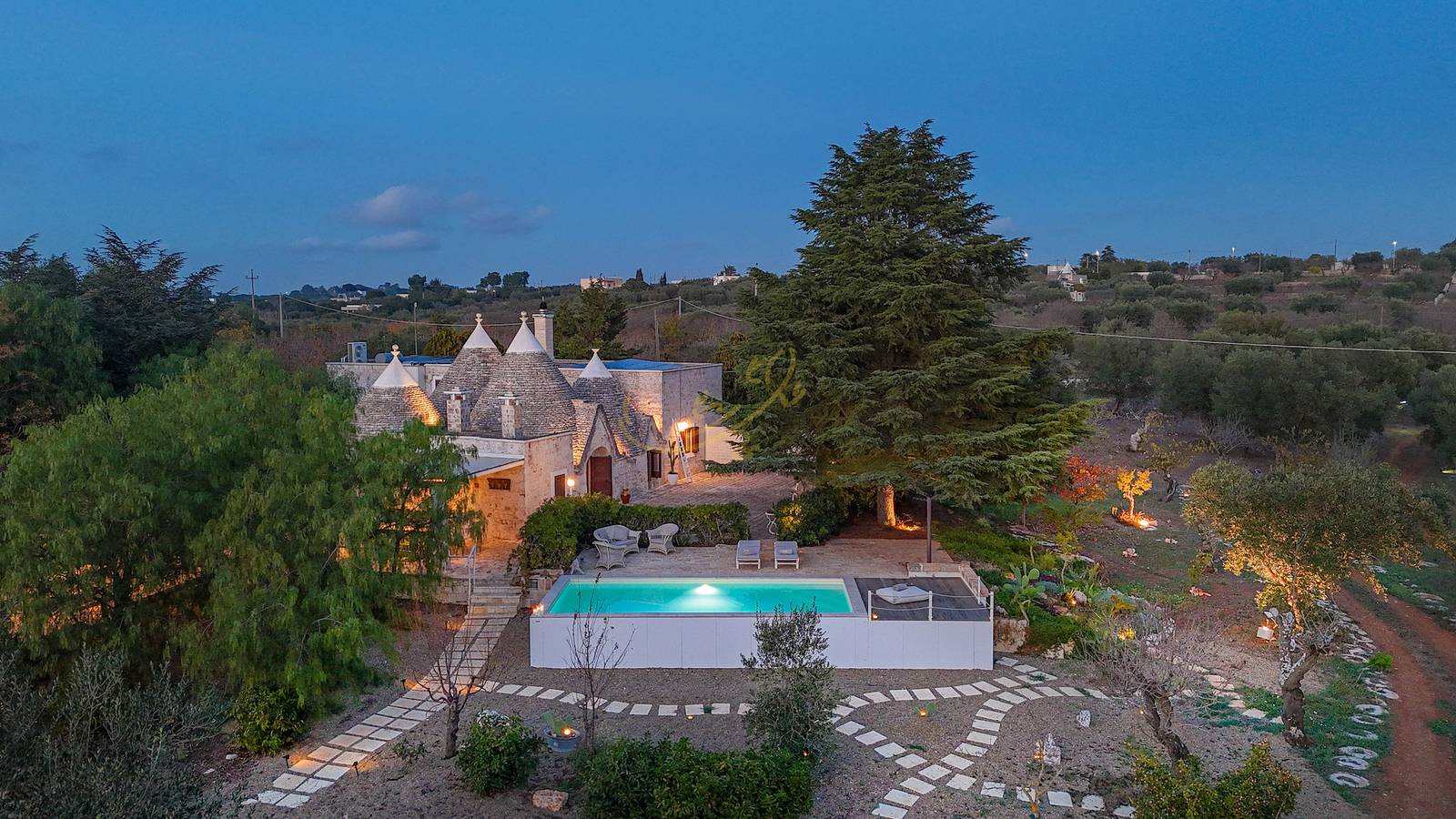 Td I Pagliericci - Enjoy Trulli with Pool in Monopoli, Region de Bari