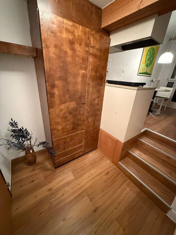 Ganze Wohnung, 1 Zimmer Wohnung für 2 Personen mit Aussicht auf die Skipiste in Surses, Oberhalbsteiner Alpen