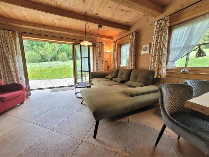 Hütte für 5 Personen, mit Ausblick und Garten in Ruhpolding - 2