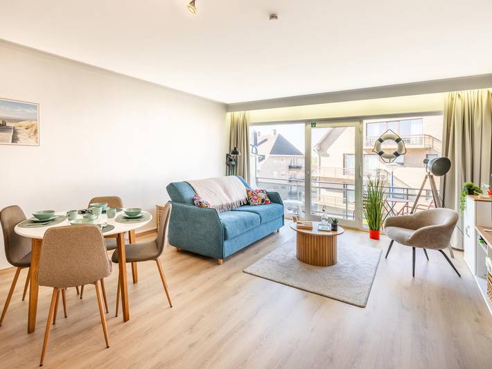 Ferienwohnung für 4 Personen, mit Balkon in Koksijde