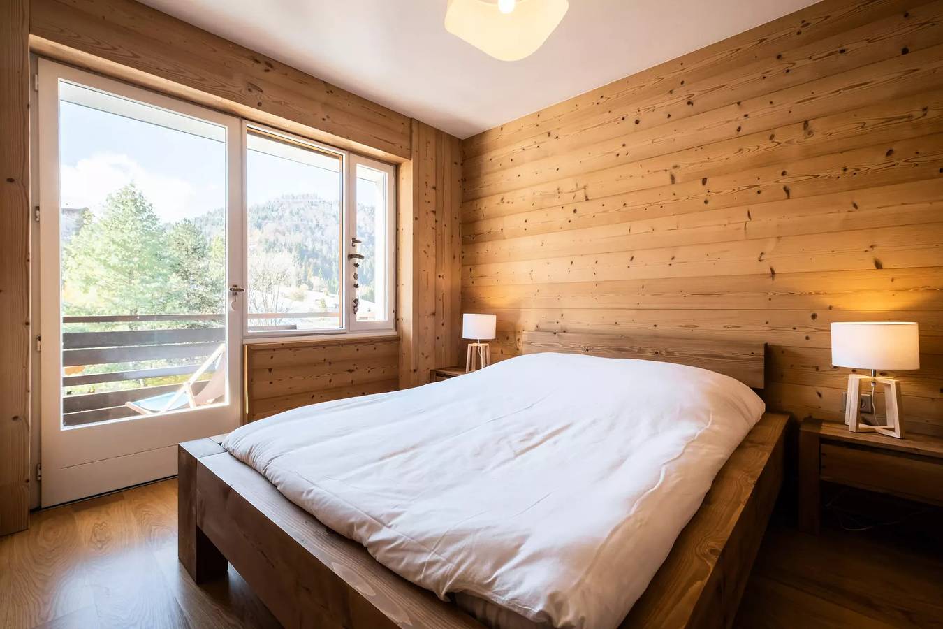 Ganze Wohnung, 3*, 4 Personen, 1 Schlafzimmer, 200 m Pisten, Bergblick in La Clusaz, Annecy und Umgebung